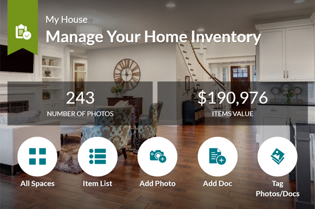 Home inventory overview